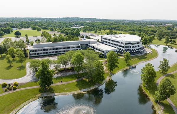 Aerial view of the Advanced Manufacturing Workforce and Innovation Hub
