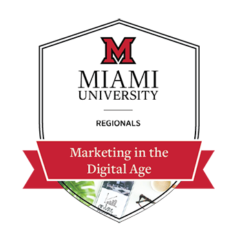 Marketing in the Digital Age Microcredential badge