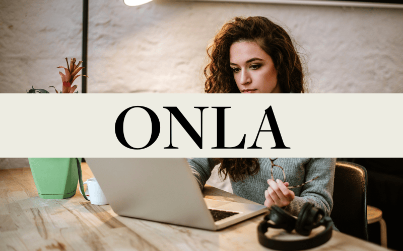 Online learning with ONLA