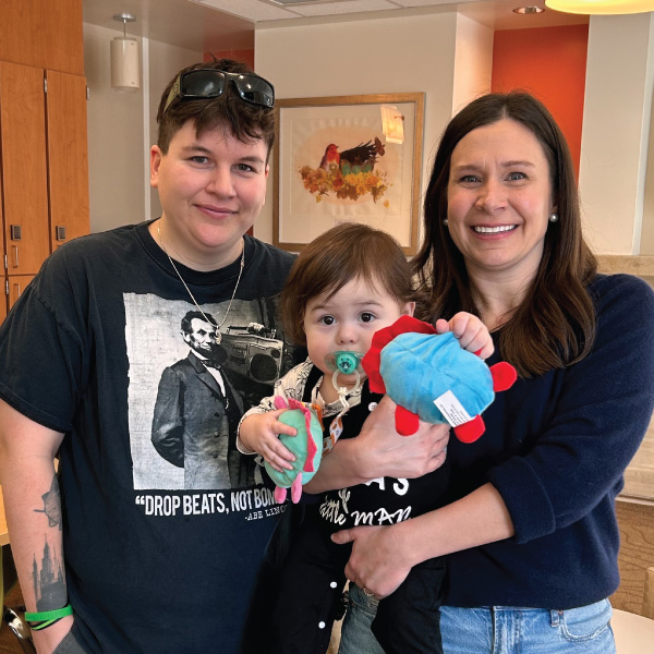 Shae Holt, Anna Ressler and Chip