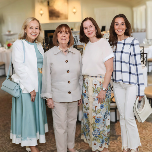 Sandy Forsythe (second from left) joined guests at The Chicago Lighthouse’s Forsythe Entrepreneurial Award Dinner, held in late June.