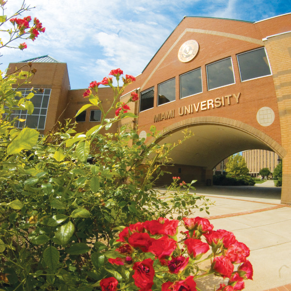 Miami Hamilton campus arch