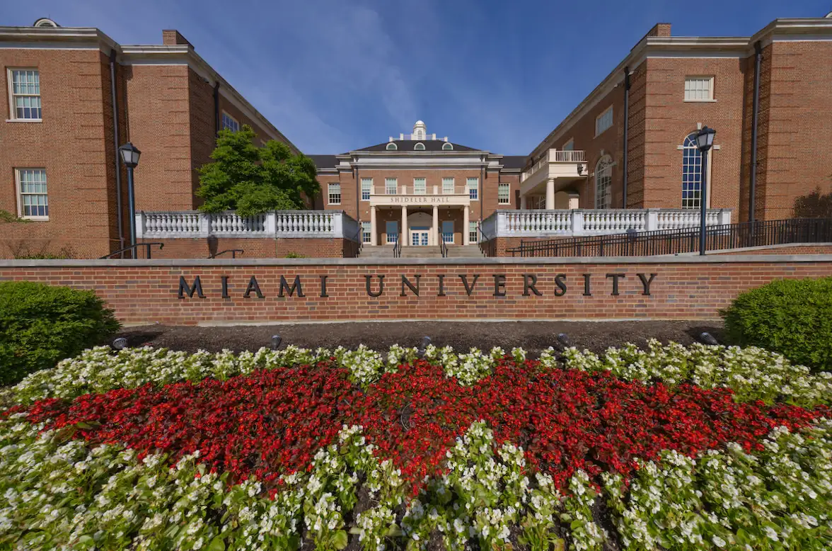 Exterior of Shideler Hall