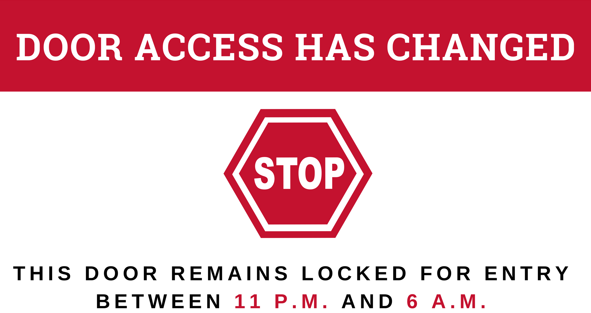 Door access changing in on-campus residence halls