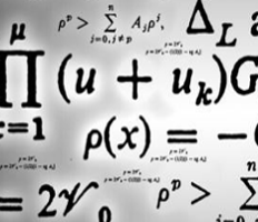 various formulas and mathematical equations