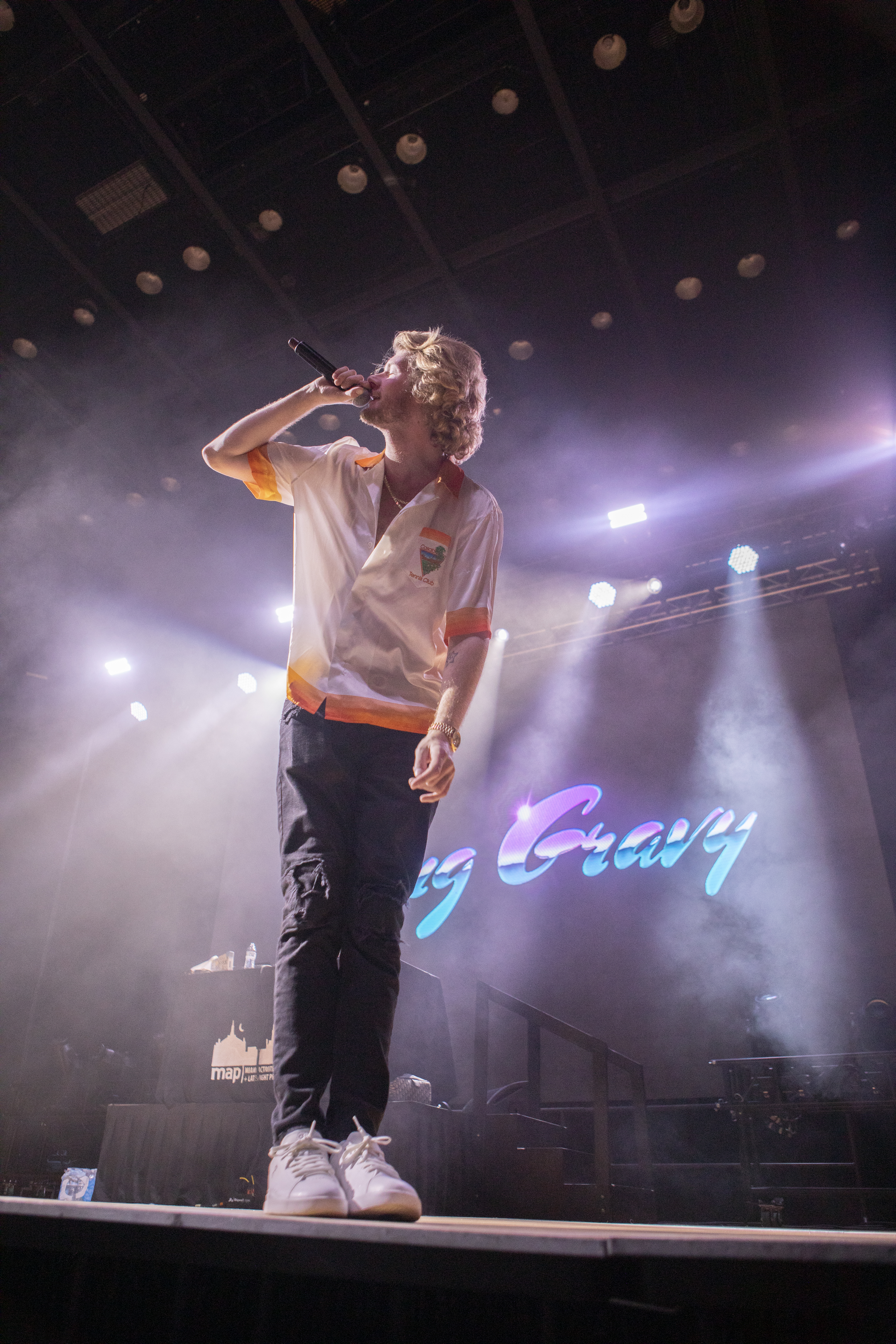 yung gravy performing at spring concert