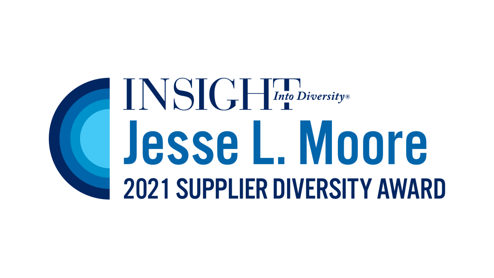 Jesse L. Moore, 2021 Supplier Diversity Award