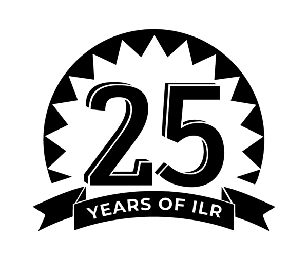 ILR 25th anniversary logo